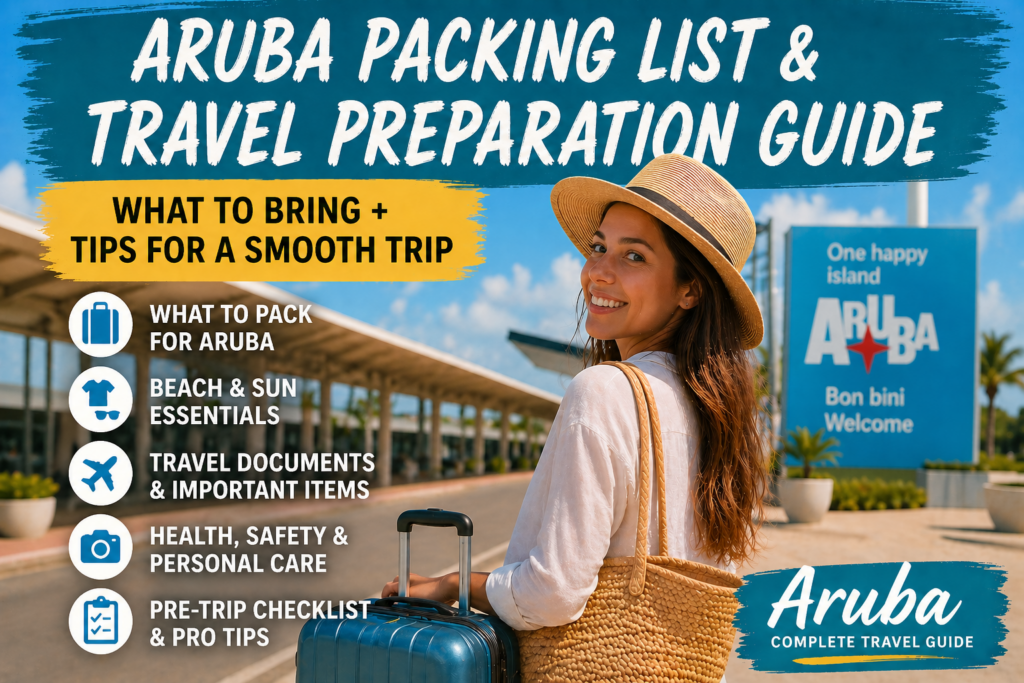 Aruba Packing List