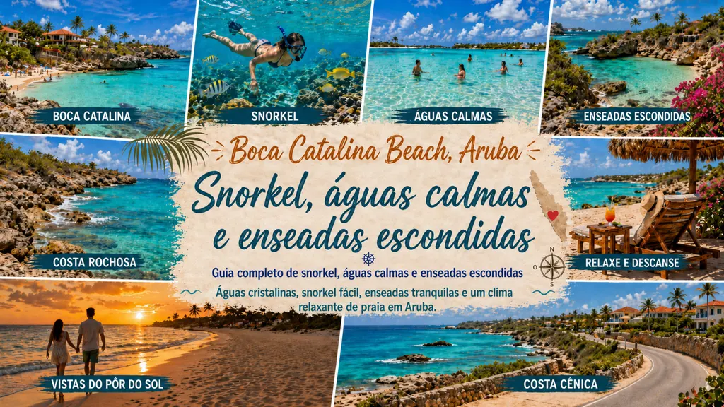 Boca Catalina Beach em Aruba