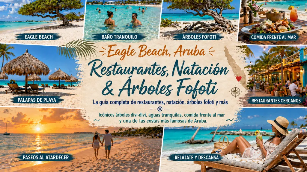 Eagle Beach en Aruba
