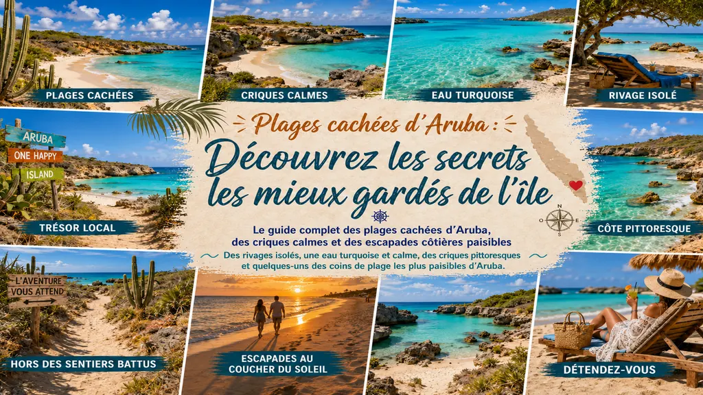 Plages cachées à Aruba