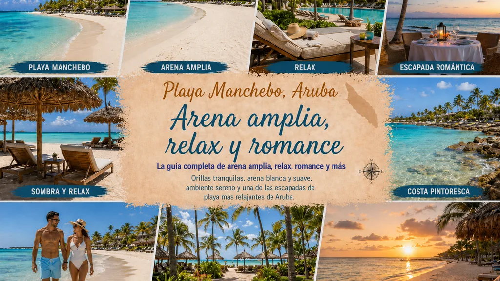 Manchebo Beach en Aruba