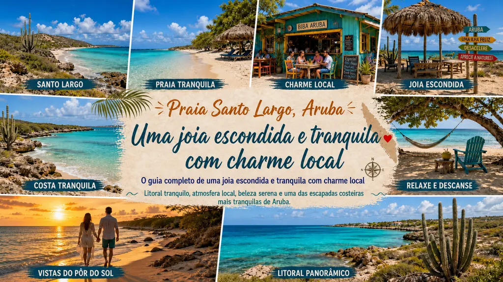 Santo Largo Beach em Aruba