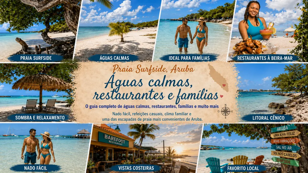 Surfside Beach em Aruba