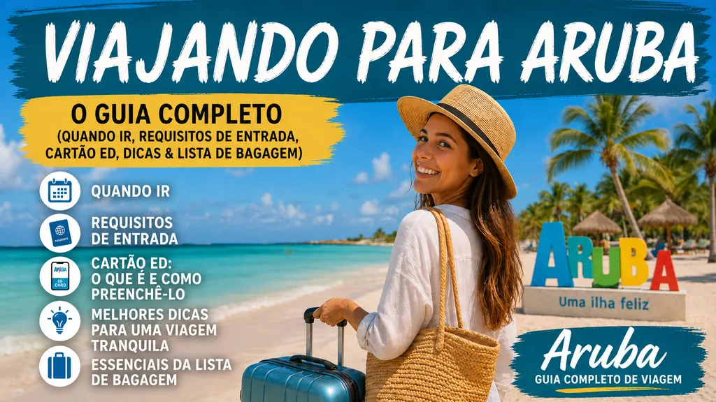 Viajando para Aruba