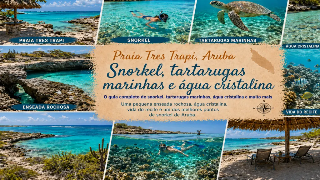 Tres Trapi Beach em Aruba